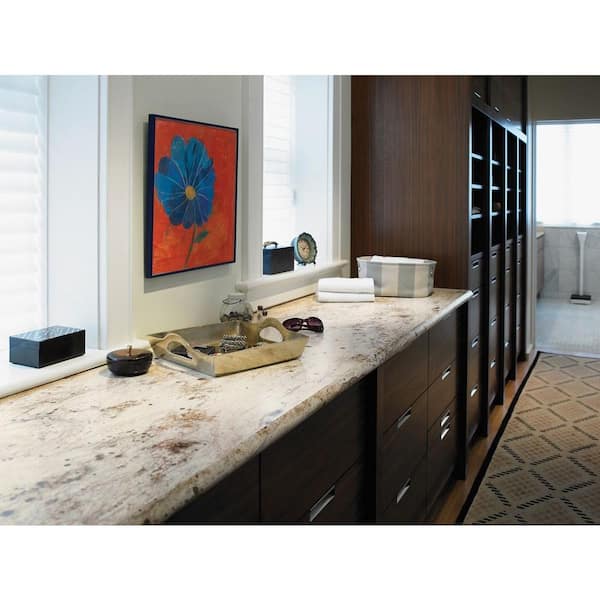 4 ft. x 8 ft. Laminate Sheet in 180fx River Gold with Etchings Finish
