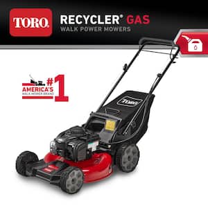 21 in. Recycler Briggs and Stratton 140cc Self-Propelled Gas RWD Walk Behind Lawn Mower with Bagger