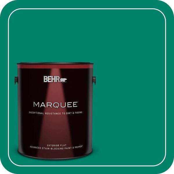 BEHR MARQUEE 1 gal. #T16-03 Emperors Silk Flat Exterior Paint & Primer