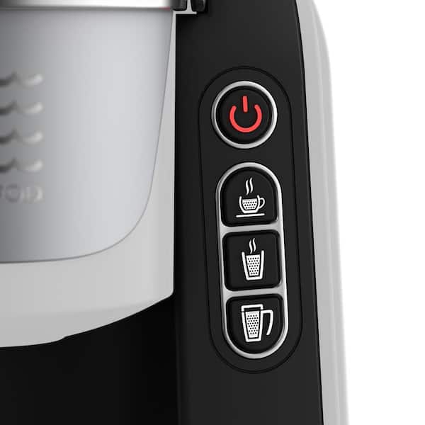 DRINKPOD Java Pod 100-Cup White Drip Coffee Maker Single Serve
