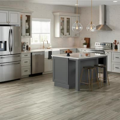 Kitchen Floor Tile Flooring The Home Depot