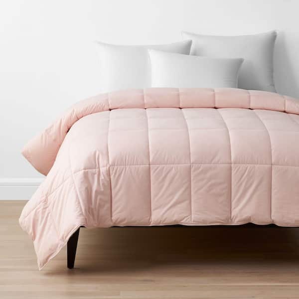 Company Essentials Down Alternative Petal Pink Queen Cotton Comforter
