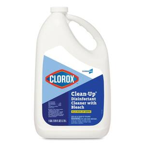 128 oz. Fresh Clean-Up Disinfectant All-Purpose Cleaner with Bleach, Refill Bottle (4/Carton)