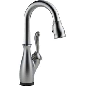 Leland Single-Handle Bar Faucet with Touch2O Technology in Arctic Stainless