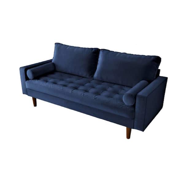 US Pride Furniture S5645-SF+LV Sofas, Dark Blue