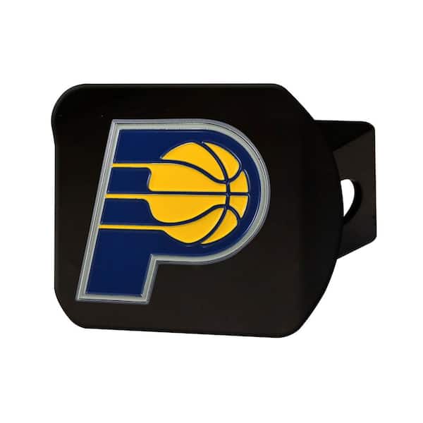 FANMATS NBA Indiana Pacers Color Emblem on Black Hitch Cover