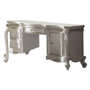 Acme Furniture Dresden 1-Piece Vintage Bone White Makeup Vanity 28193 - The  Home Depot