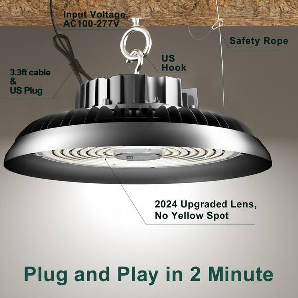 bulbeats 450W LED High Bay Light 67500LM High Bay LED Shop bulbeats 450W LED High Bay Light 67500LM High Bay LED Shop