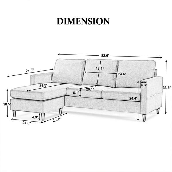 How To Measure Sectional Sofa Dimensions