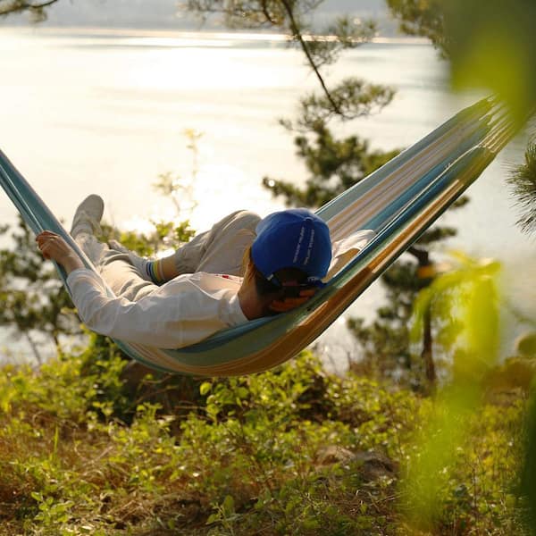 3.8 ft. Brazilian Hammock Portable Hammock Extra Large Canvas