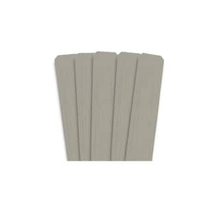 0.40 in. x 5.51 in. x 70.20 in. River Birch Capped Composite Dog Ear Fence Picket (5-Pack)