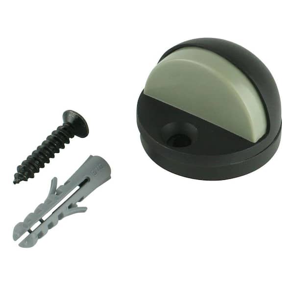 Matte Black Adjustable Floor Door Stop