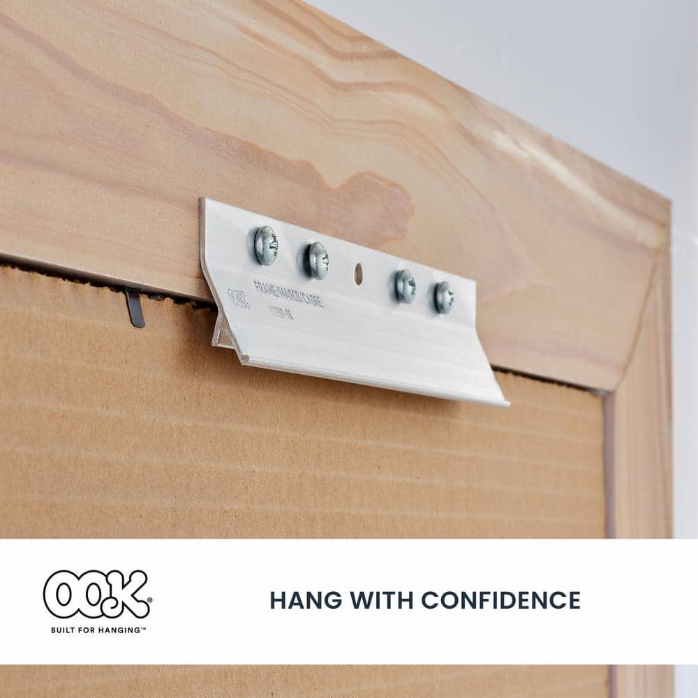 Buy 75 lbs. French Cleat Picture Hanger with Wall Dog Mounting Screws