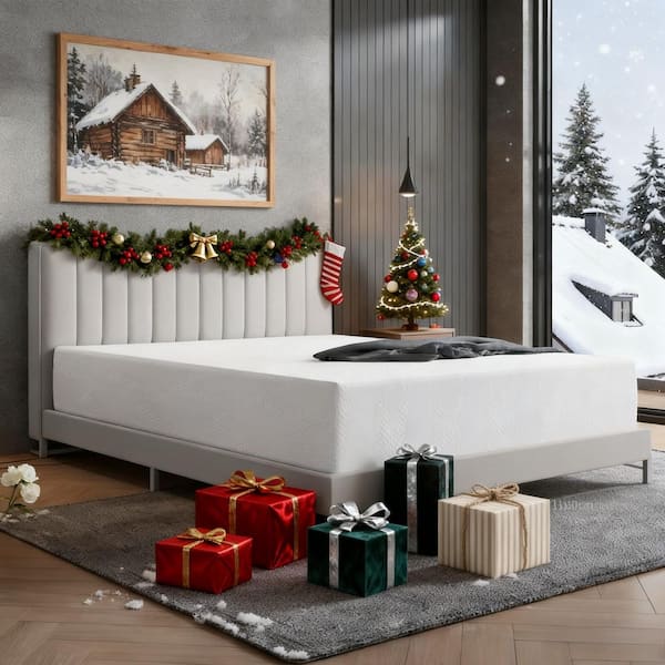 Avenco Twin Medium Cooling Memory Foam 10 in. Mattress, CertiPUR-US Certified Bed-in-a-Box Mattresses