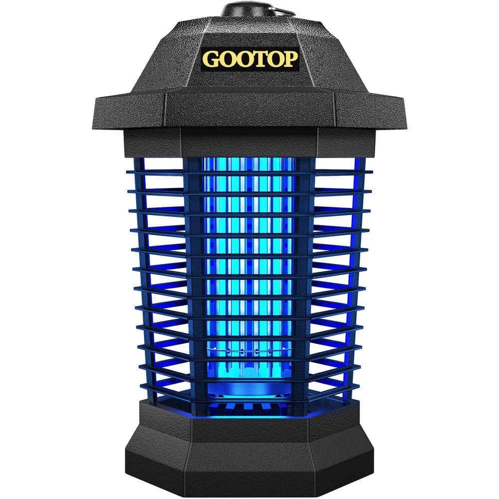 BLACK+DECKER Bug Zapper, Electric UV Insect Catcher & Killer for Flies,  Mosquitoes, Gnats & Other Small to Large Flying Pests, 1 Acre Outdoor  Coverage for Home, Deck, Garden, Patio, Camping & More