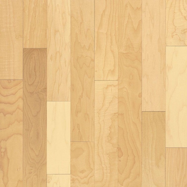 Bruce Take Home Sample - Natural Maple Solid Hardwood Flooring - 5 in. x 7 in.