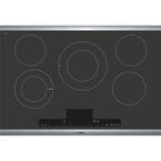 Benchmark Series 30 in. Radiant Electric Cooktop in Black with 5 Elements
