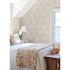 RoomMates RMK12471PLW 20.5 in. Penny Lane Forest Cottage Bee & Butterfly  Peel & Stick Wallpaper, Black