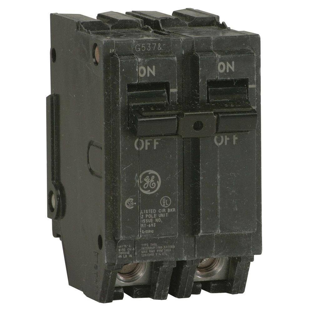 GE Q-Line 60 Amp 2 in. Double-Pole Circuit Breaker THQL2160 - The Home Depot