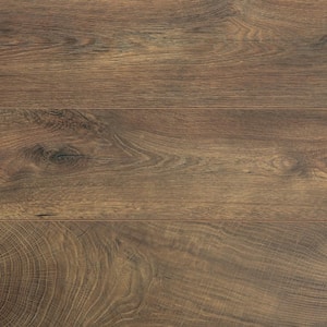 Pinecliff Oak 12 mm T x 6.3 in. W Laminate Wood Flooring (16.6 sqft/case)