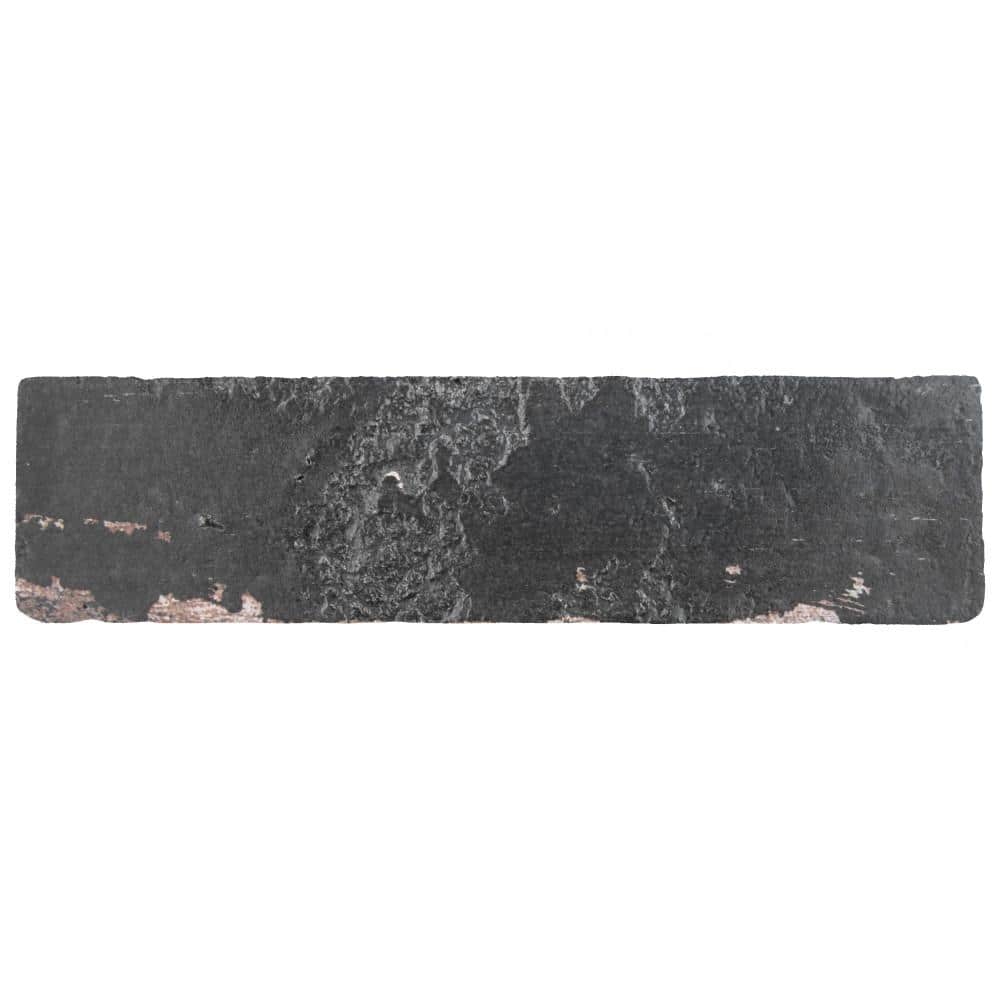 Sequoia Nero 2-1/2 in. x 9-7/8 in. Ceramic Wall Take Home Tile Sample price history on PriceWatchPro