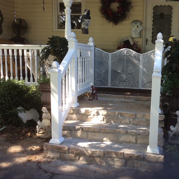 Verona Vinyl Stair Railing Kit - Color Guard Railing