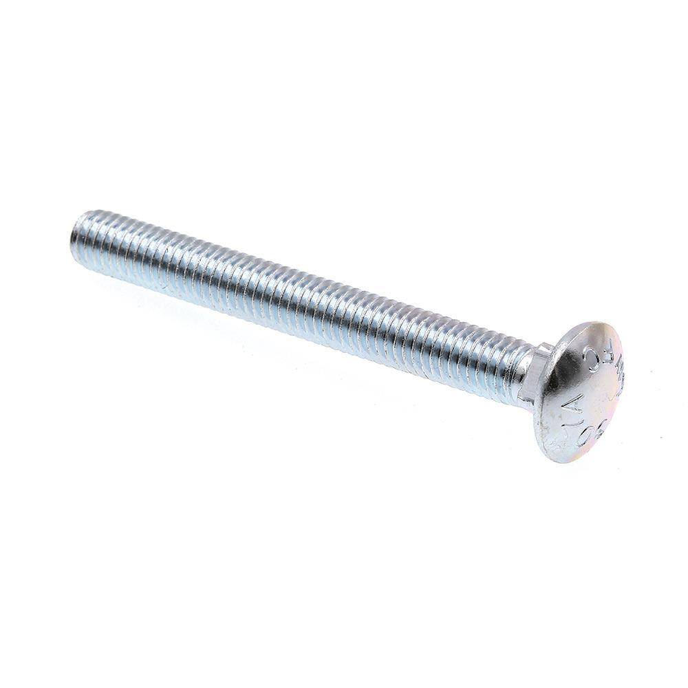 Prime-Line 3/8 in.-16 x 3-1/2 in. A307 Grade A Zinc Plated Steel Carriage  Bolts (25-Pack) 9063761 The Home Depot