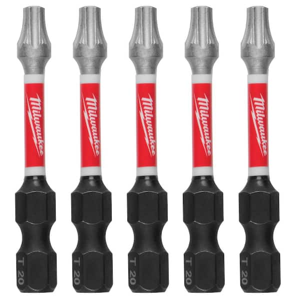t2oです。 Milwaukee SHOCKWAVE Impact Duty 2 in. T20 Torx Alloy Steel