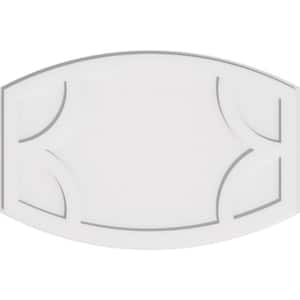 1 in. P X 34 in. W X 22-5/8 in. H Kailey Architectural Grade PVC Contemporary Ceiling Medallion