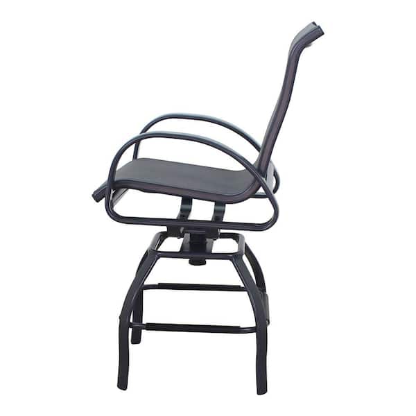 Outdoor sling swivel online bar stools