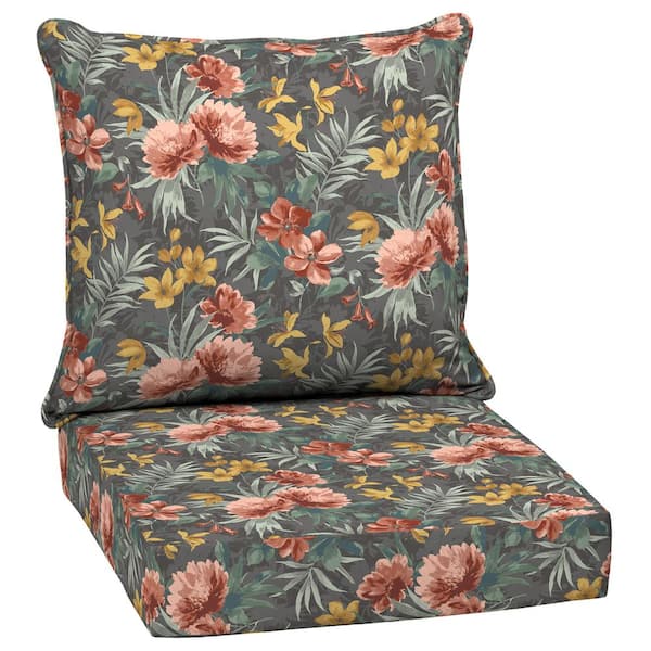 floral print outdoor chair cushions