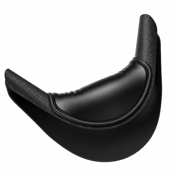Salon Shampoo Bowl Neck Rest Cushion with Silicone Mounting Groove and Gel Padding for Hair Washing Sink