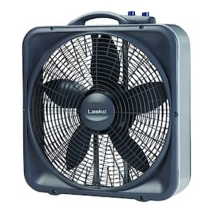20 in. Weather-Shield Select 3-Speed Box Fan with Thermostat