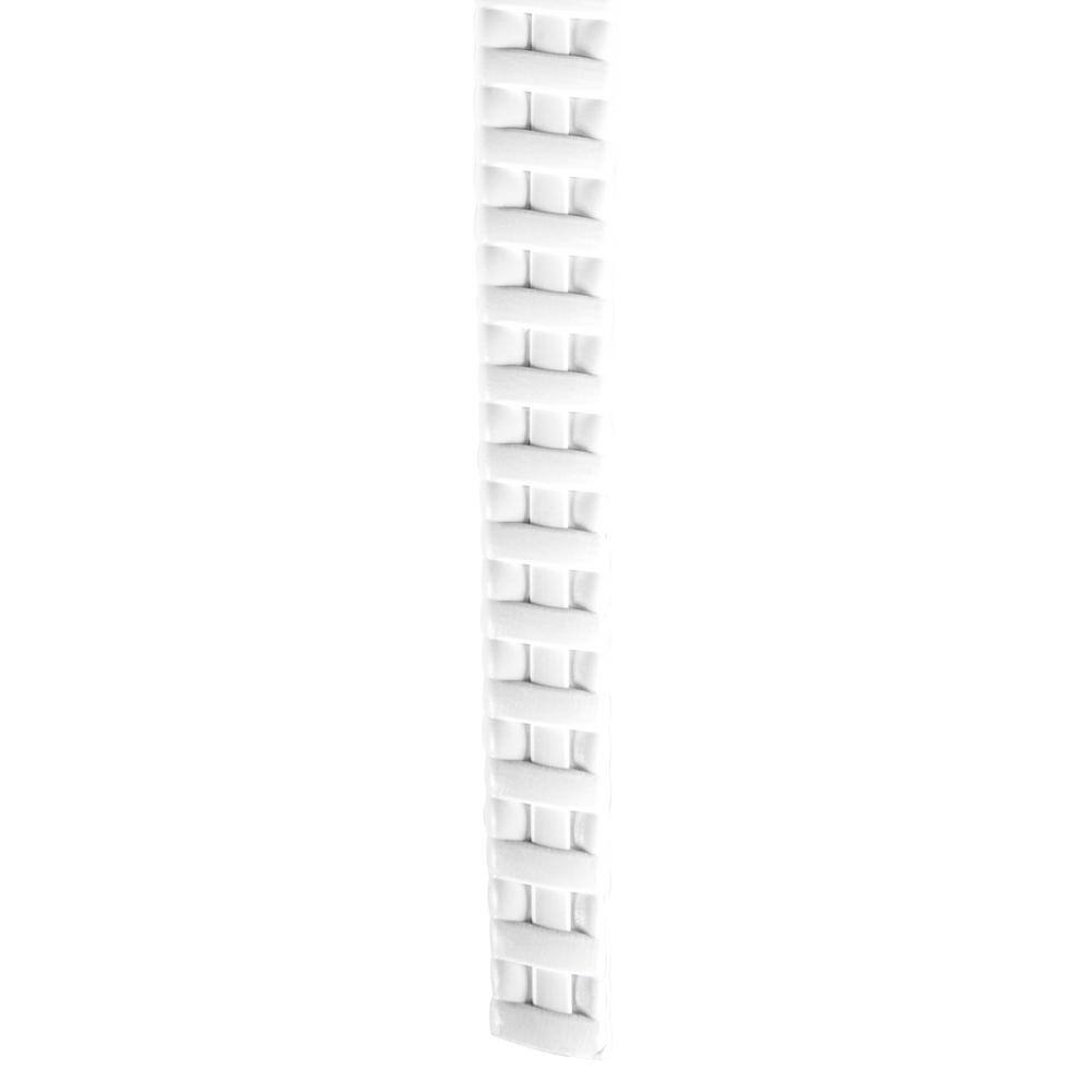 Kent Modern White Polypropylene Outdoor Dining Chair Set