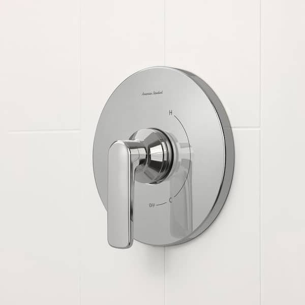 Aspirations Single-Handle Wall Mount Valve Trim in Polished Chrome (Valve Not Included)
