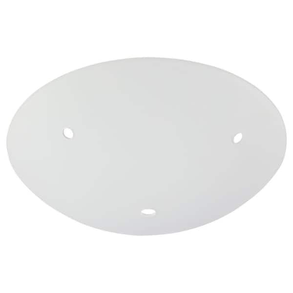 Hampton Bay Sullivan 54 in. Iron Oxide/Copper Plated Ceiling Fan Replacement Glass Diffuser