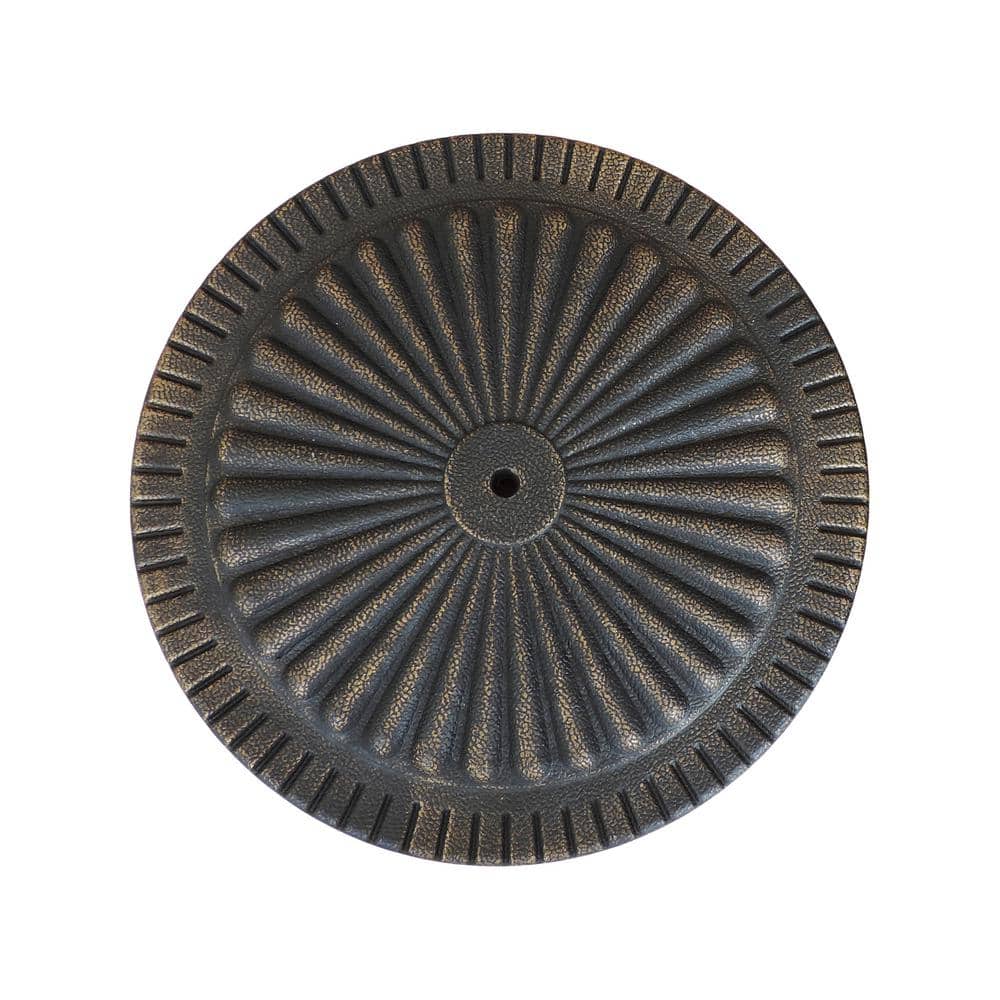 Bronze Textured Metal 31-lb Classic Patio Umbrella Base