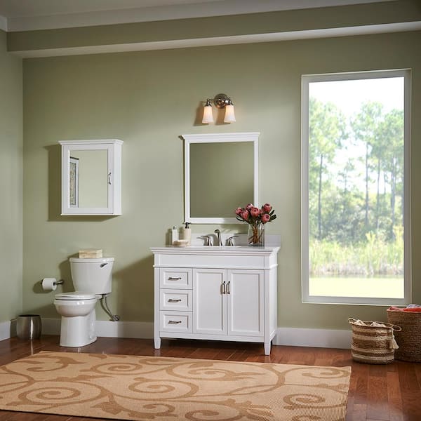 Ashburn 36 in. W x 21.63 in. D x 34 in. H Bath Vanity Cabinet without Top  in White