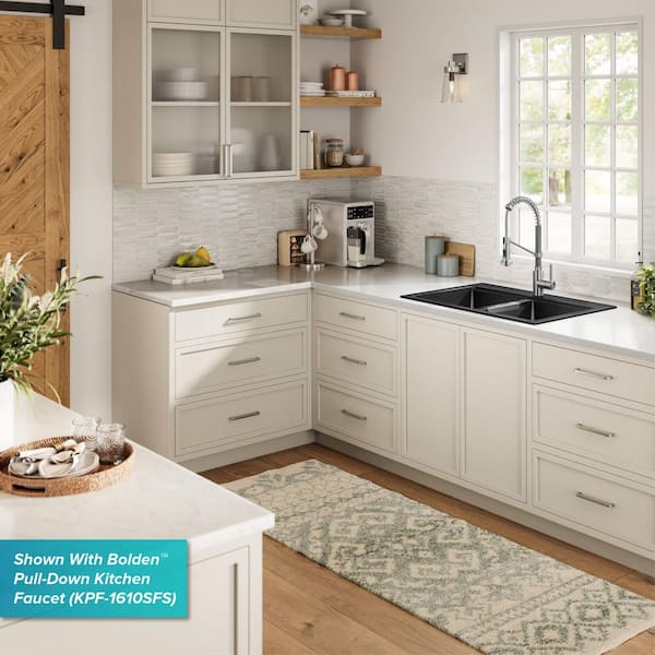 Reviews for KRAUS Quarza Black Onyx 33 Inch Drop-in / Undermount