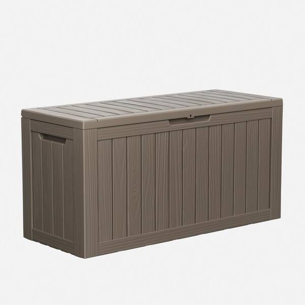Have a question about vbal 80 Gal. Resin Wood Look Outdoor Storage Deck ...