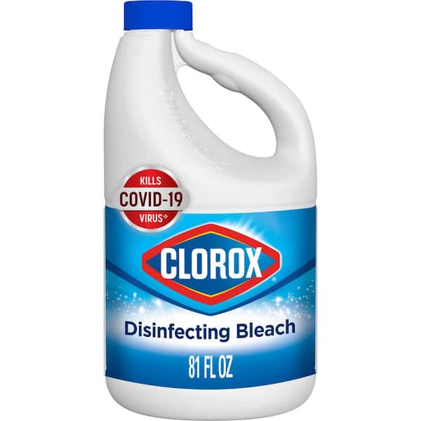 Clorox 81 oz. Concentrated Regular Disinfecting Liquid Bleach Cleaner