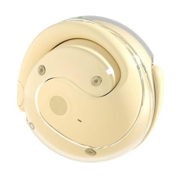 Vrbgify Pro Earbuds Headset, Noise Canceling Sports Bluetooth 5.5 Technology Out-of-Ear Earphones IPX5 Waterproof in Khaki