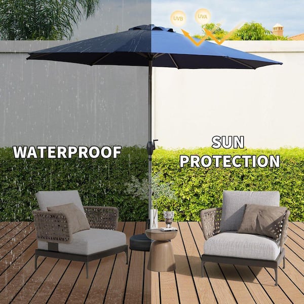 can you use a patio umbrella at the beach Can I Use a Beach Umbrella as a Patio Umbrella?  Sunnydaze Decor