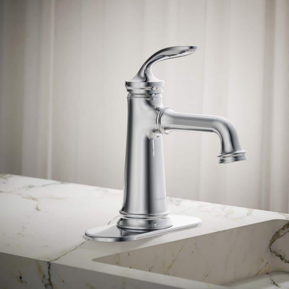 Bellera Polished Chrome Single-Handle Bathroom Sink Faucet