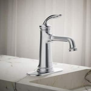 Bellera Single Handle Single-Hole Deck Mount Bathroom Faucet in Polished Chrome