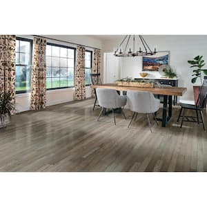 Plano Gray Oak 3/4 in. T x 3-1/4 in. W Smooth Solid Hardwood Flooring (22 sq.ft./ctn)