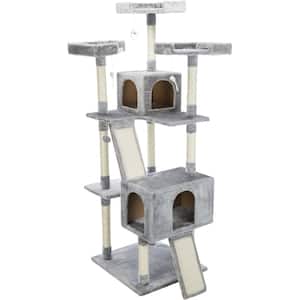 X-Large Gray Celeste Cat Tower