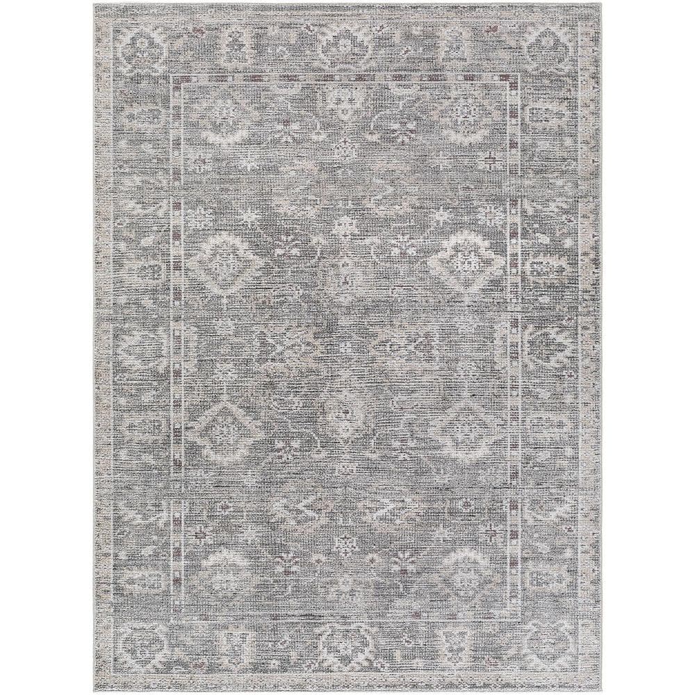 Galey Alix x  Collins Avenue I Vintage Oushak Area Rug, 6'6 in. x 9' (7' x 9'), Light Grey price history on PriceWatchPro