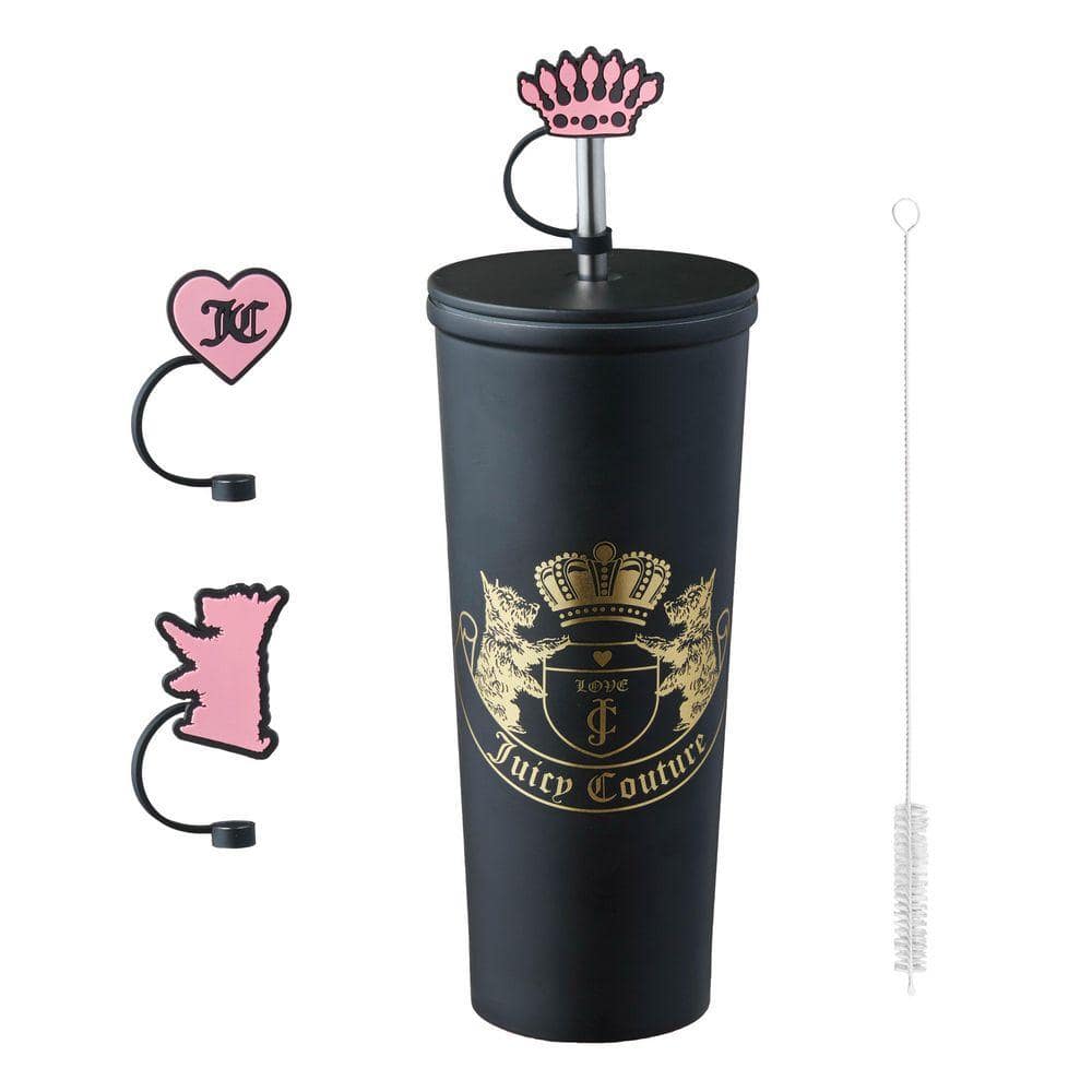 ジューシークチュール　タンブラー　juicy couture Glam Slip Hydration Stainless Steel Tumbler - Juicy Couture