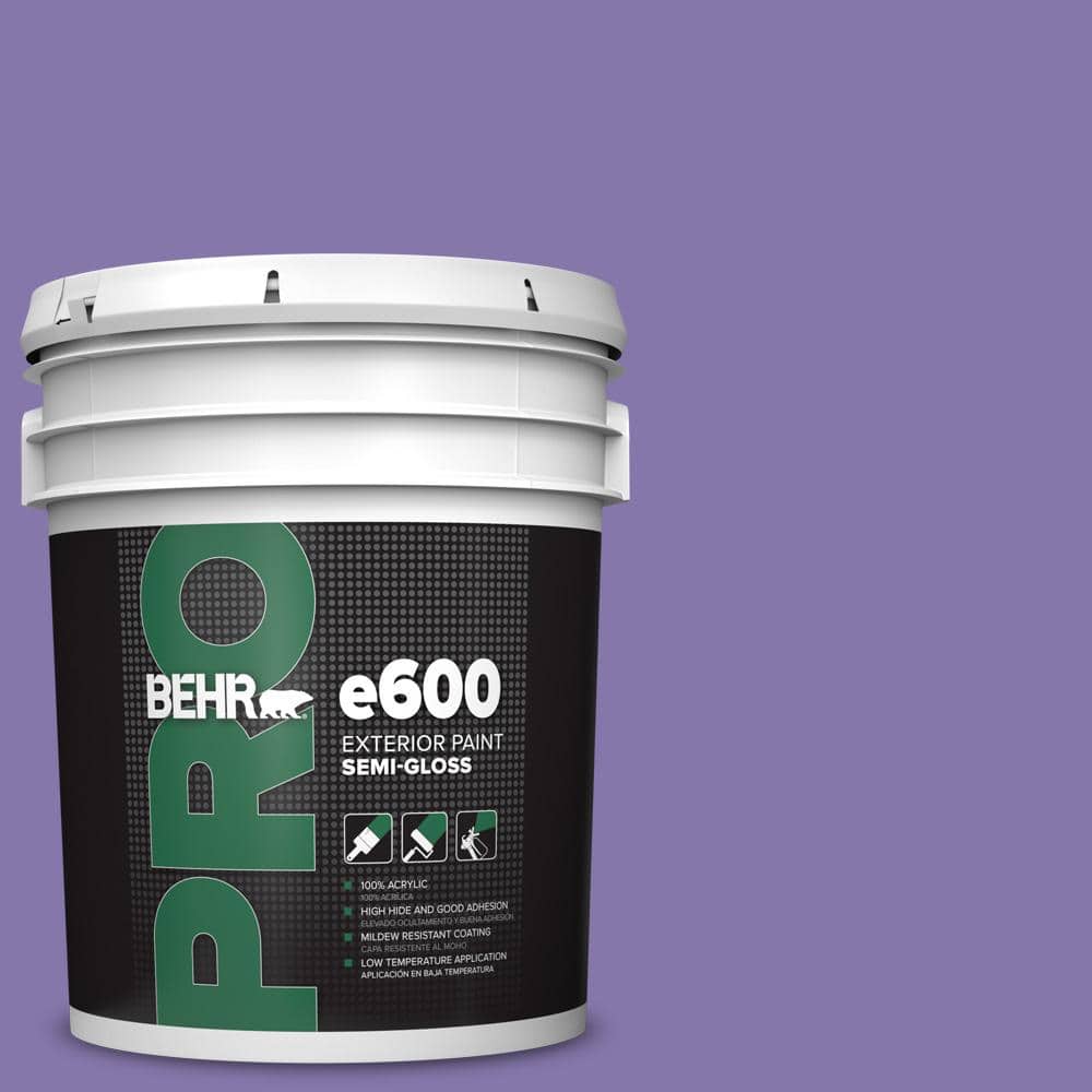 5 gal. #640B-6 Grape Parfait Semi-Gloss Exterior Paint price history on PriceWatchPro